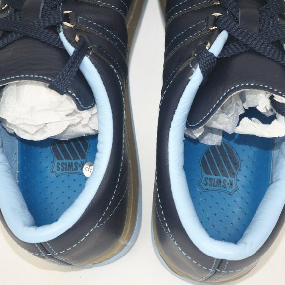 K-Swiss Classic LOS Mens Shoes Blue Lifestyle Vtg - Picture 7 of 12